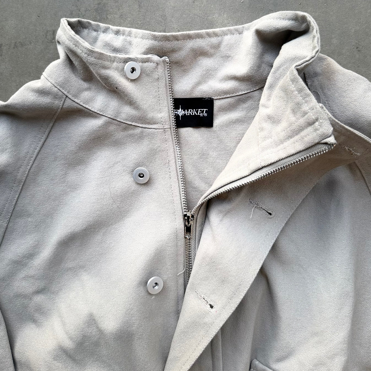 CROPPED FIELD JACKET [OLD BEIGE]