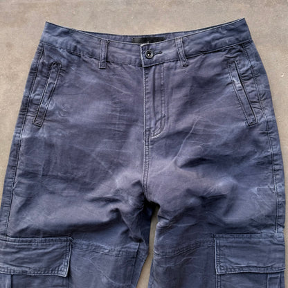 RIPPLE FADE CARGO PANTS [ABYSS]