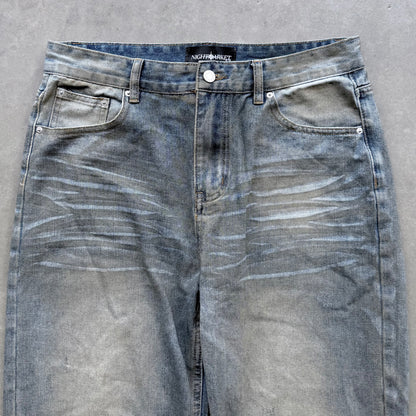 BITE DENIM [MOSS] (SIZE UP)
