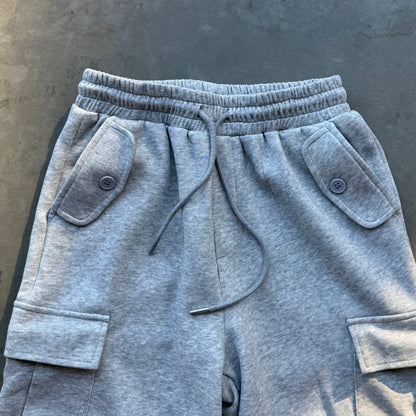 CARGO POCKET LOUNGE SHORTS [HEATHER]