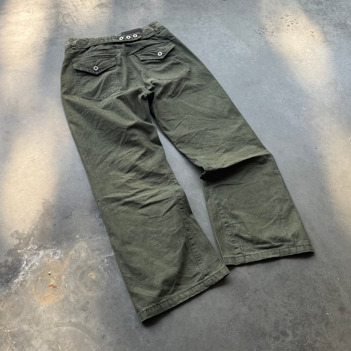 HERRINGBONE FATIGUES [OLIVE]
