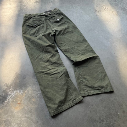 HERRINGBONE FATIGUES [OLIVE]