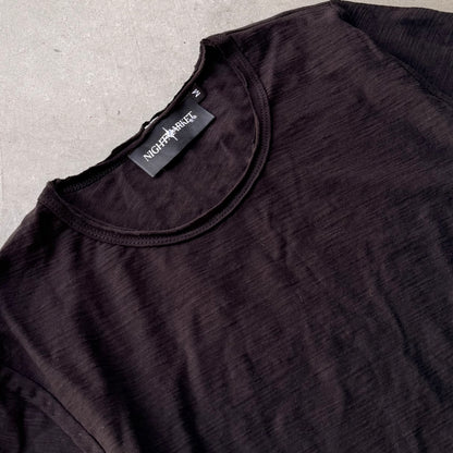 FITTED SLUB TEE [NOIR]