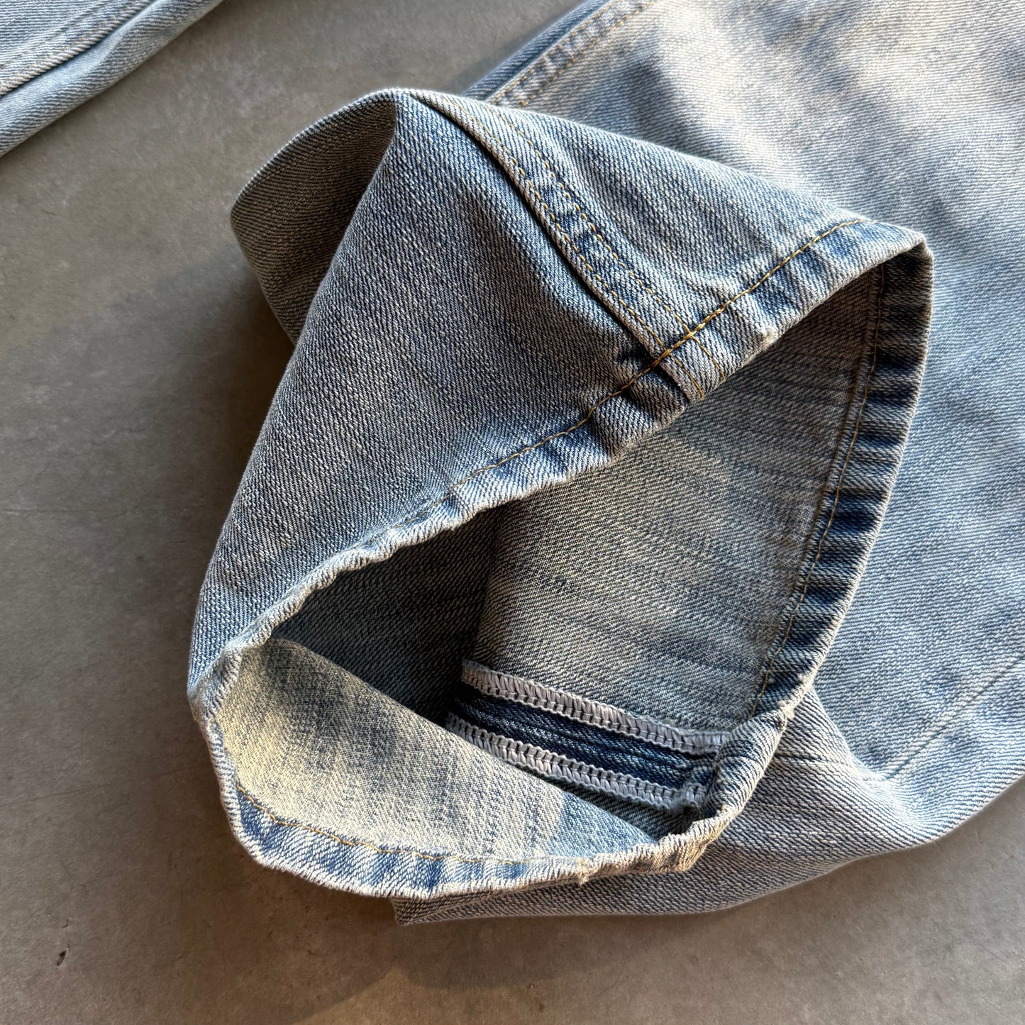 STUDIO SLUB DENIM [PALE BLUE]