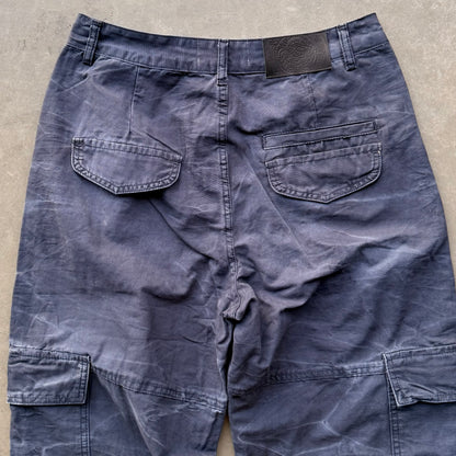 RIPPLE FADE CARGO PANTS [ABYSS]