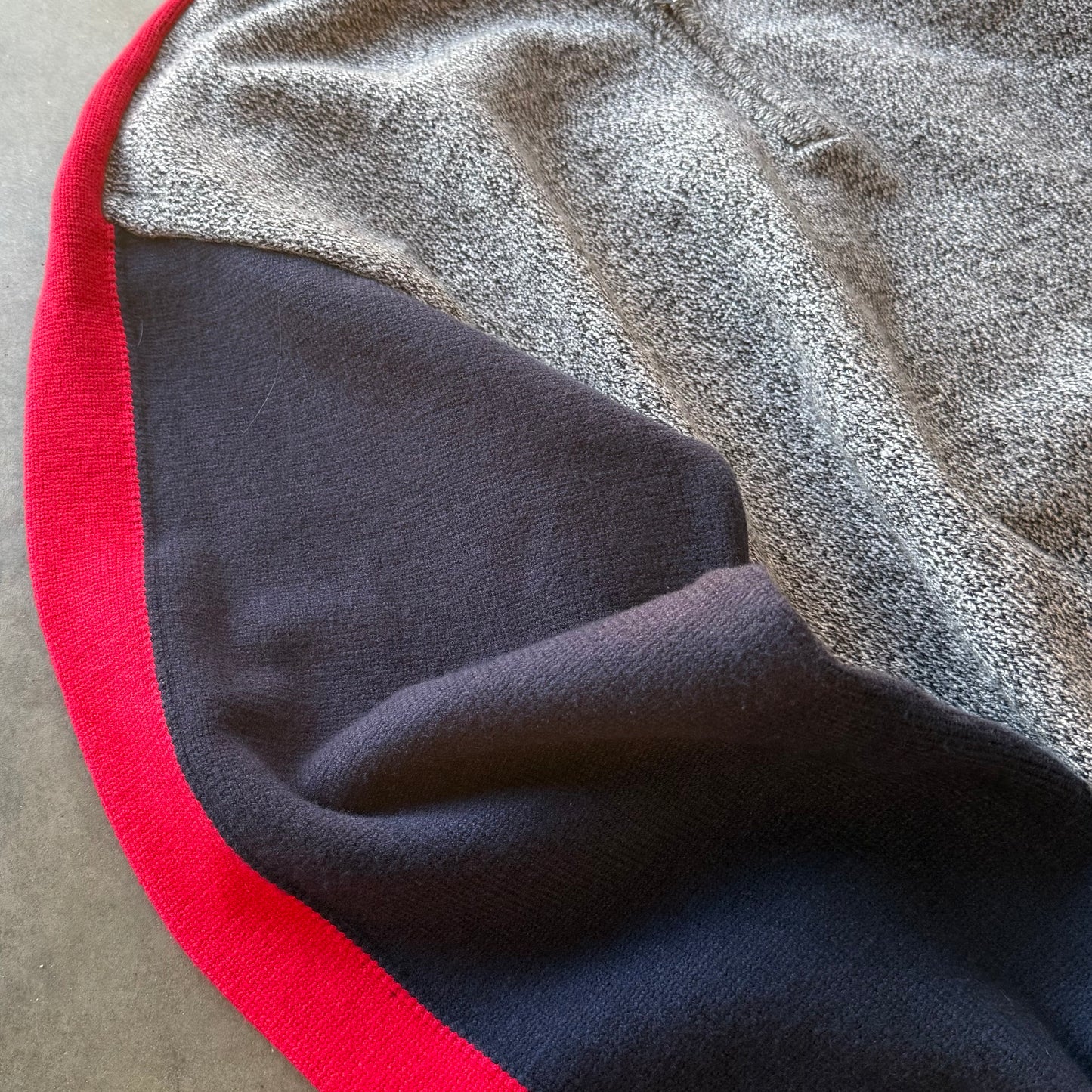 WARMUP QUARTER ZIP KNIT [HOME]