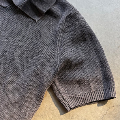 AFTERHOURS POLO [WASHED CHARCOAL]