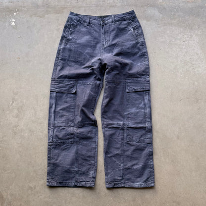 RIPPLE FADE CARGO PANTS [ABYSS]
