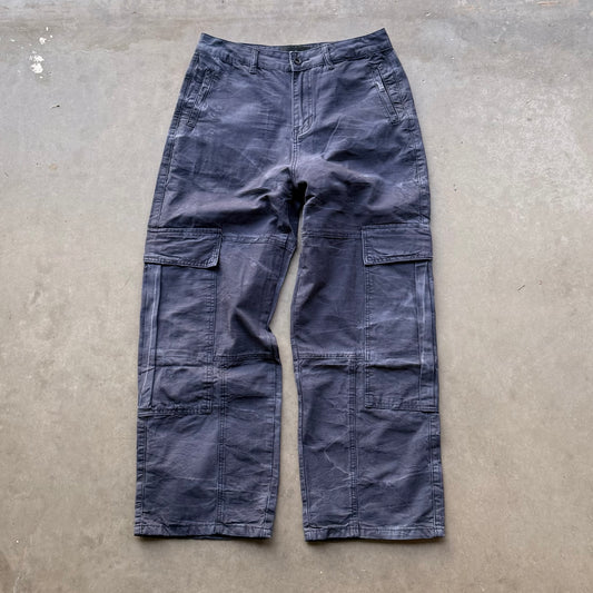RIPPLE FADE CARGO PANTS [ABYSS]
