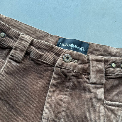 SNAP CORDUROYS [MOCHA]