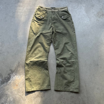HERRINGBONE FATIGUES [OLIVE]