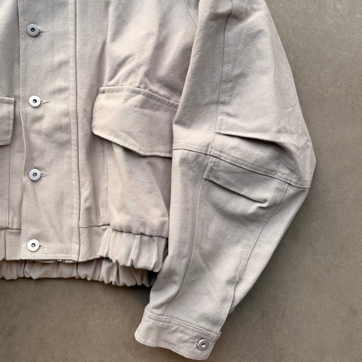 CROPPED FIELD JACKET [OLD BEIGE]