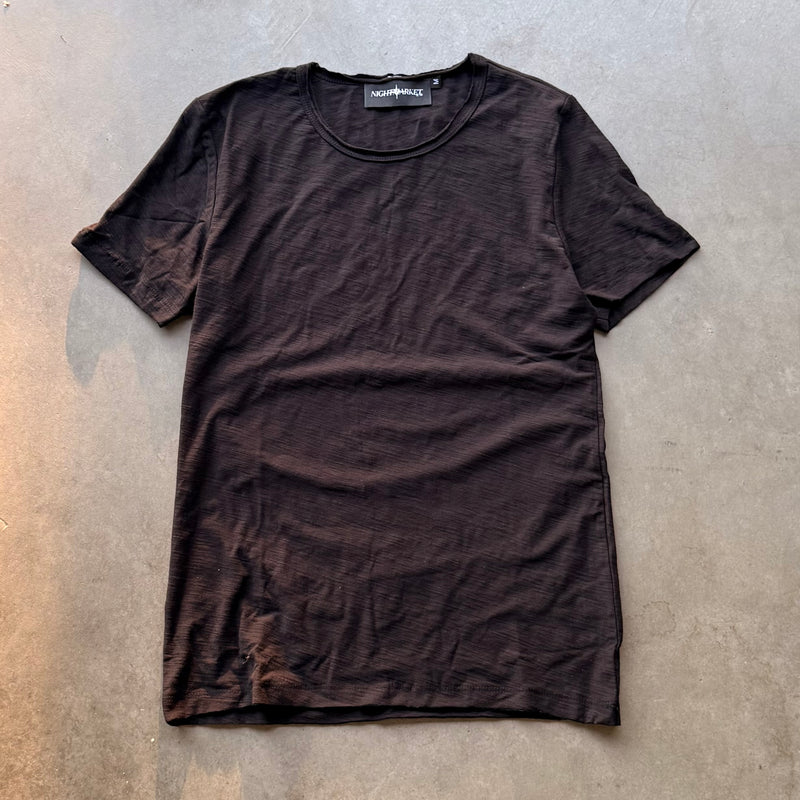 FITTED SLUB TEE [NOIR]