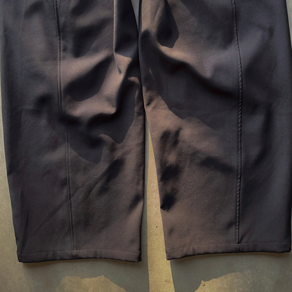 PLEATED DRESS PANTS [NOIR]