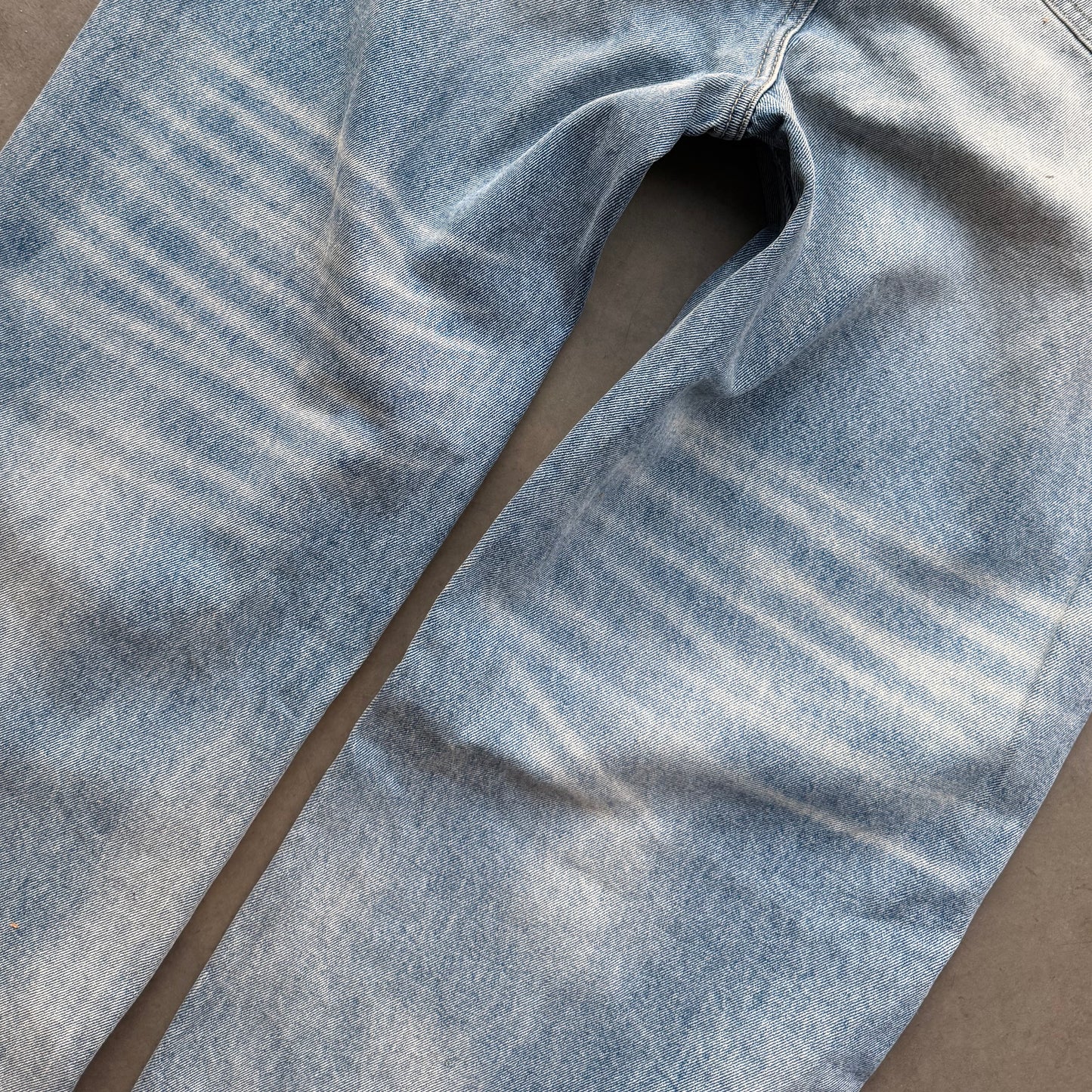 VINTAGE BUTTON FLY DENIM [LIGHT BLUE]