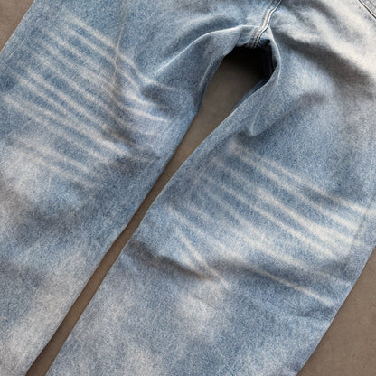 VINTAGE BUTTON FLY DENIM [LIGHT BLUE]