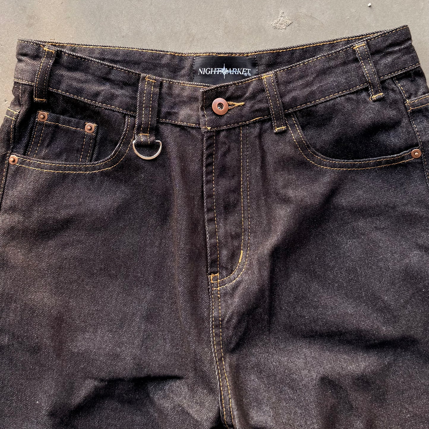 EVANESCENT JEANS [UNIFORM BLACK]