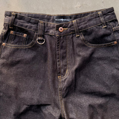 EVANESCENT JEANS [UNIFORM BLACK]