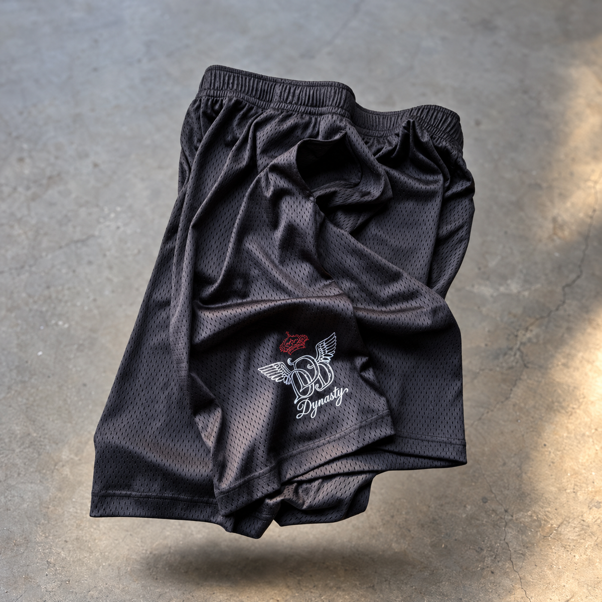 EMBLEM HOOP SHORTS [NOIR]