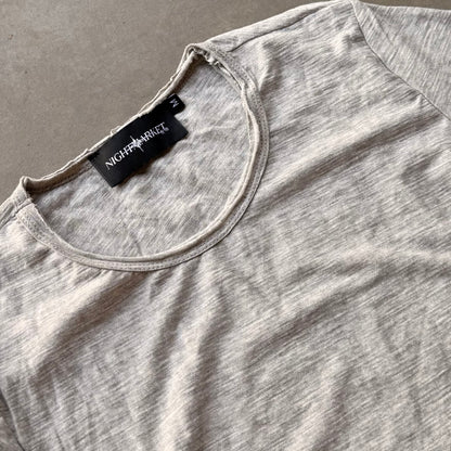 FITTED SLUB TEE [HEATHER]