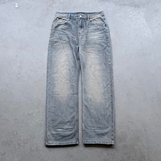 BITE DENIM [MOSS] (SIZE UP)