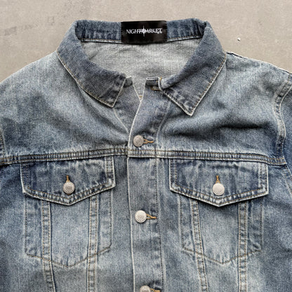 SLUB DENIM JACKET [OCEAN]