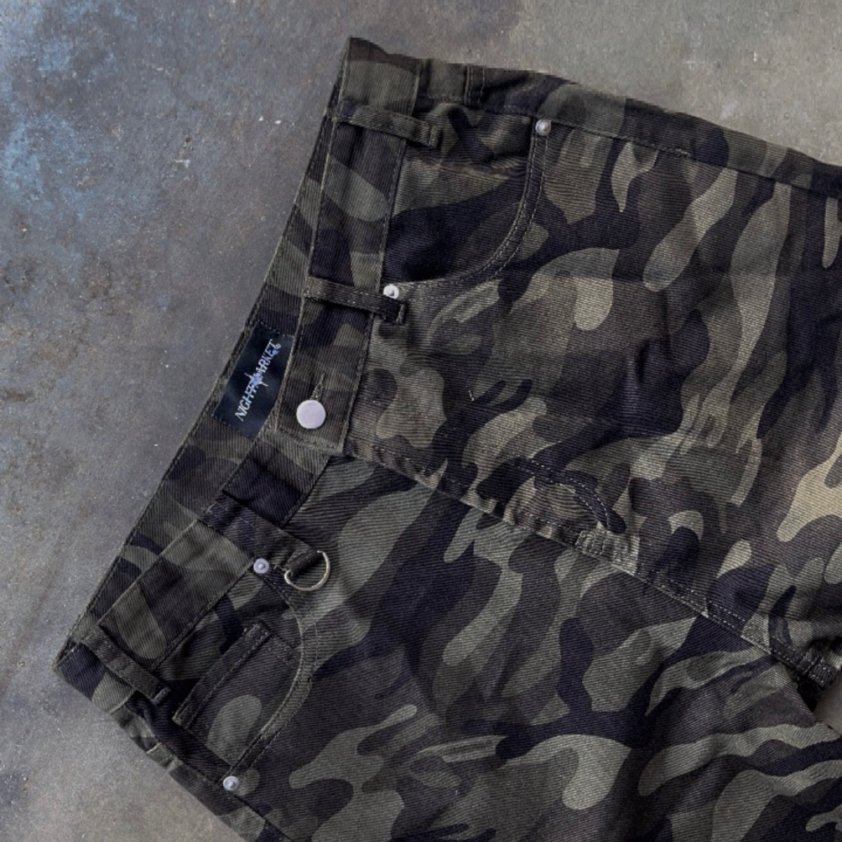 EVANESCENT JEANS [ARMY]