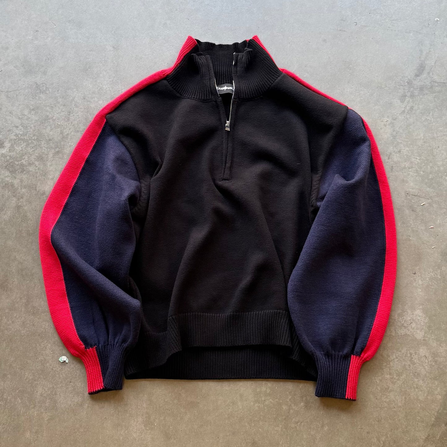WARMUP QUARTER ZIP KNIT [AWAY]