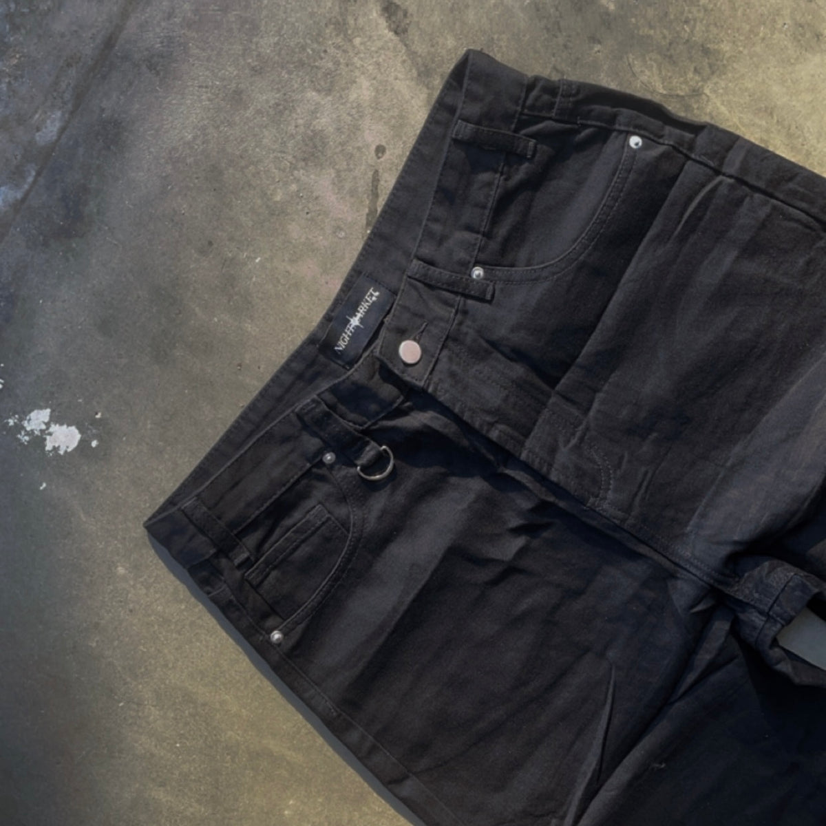 EVANESCENT JEANS [NOIR]
