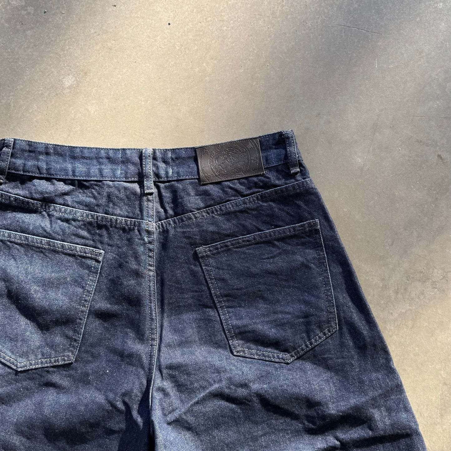 BASIC JORTS [DEEP INDIGO]