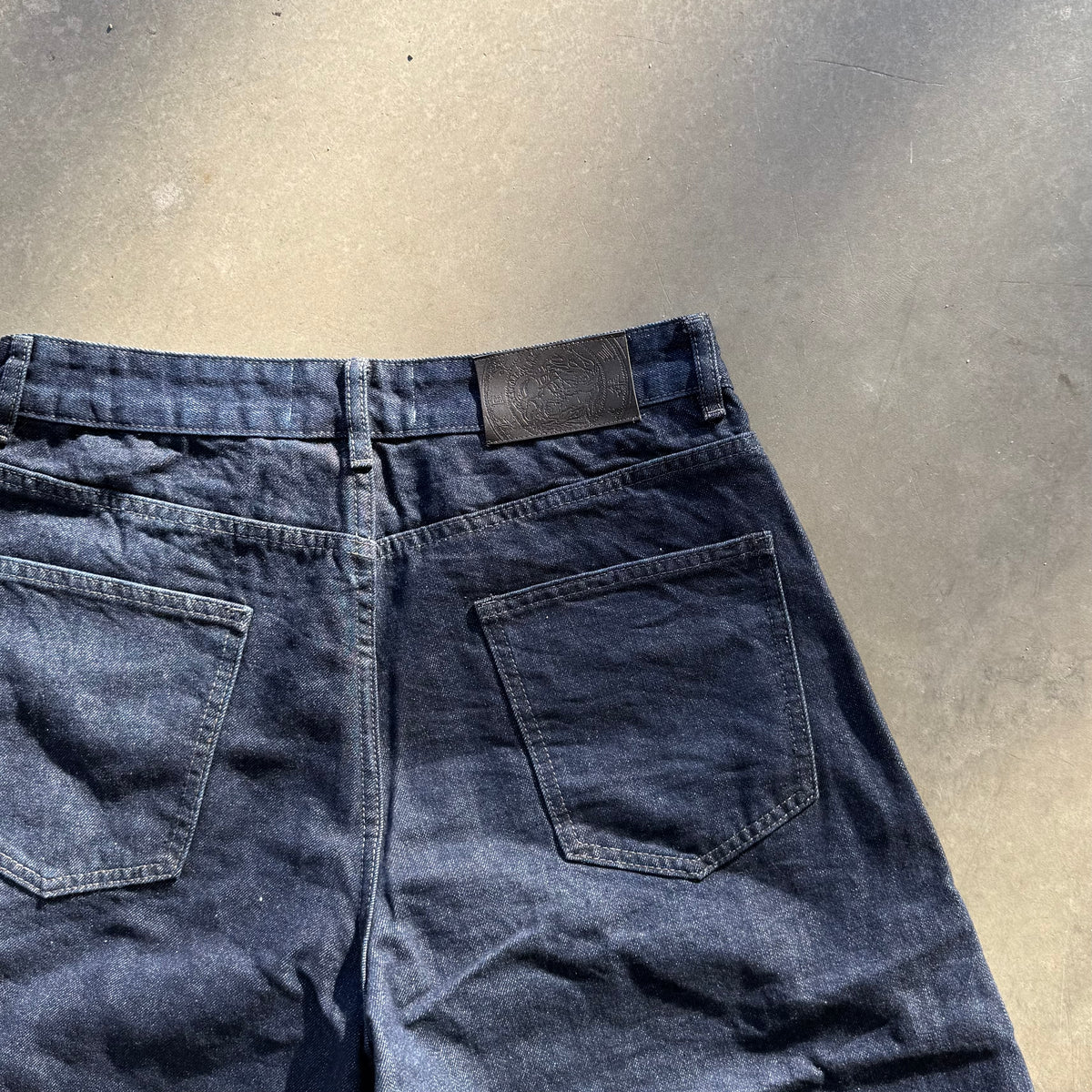 BASIC JORTS [DEEP INDIGO]