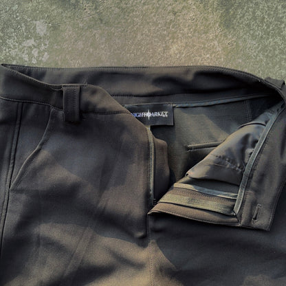 PLEATED DRESS PANTS [NOIR]