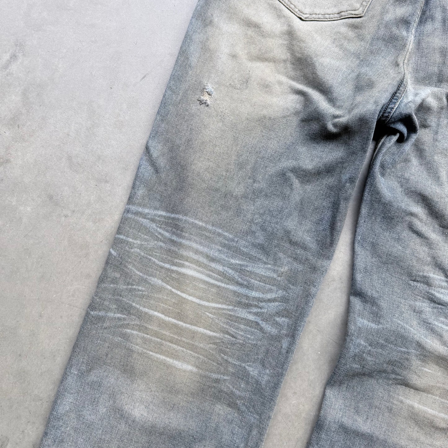 BITE DENIM [MOSS] (SIZE UP)