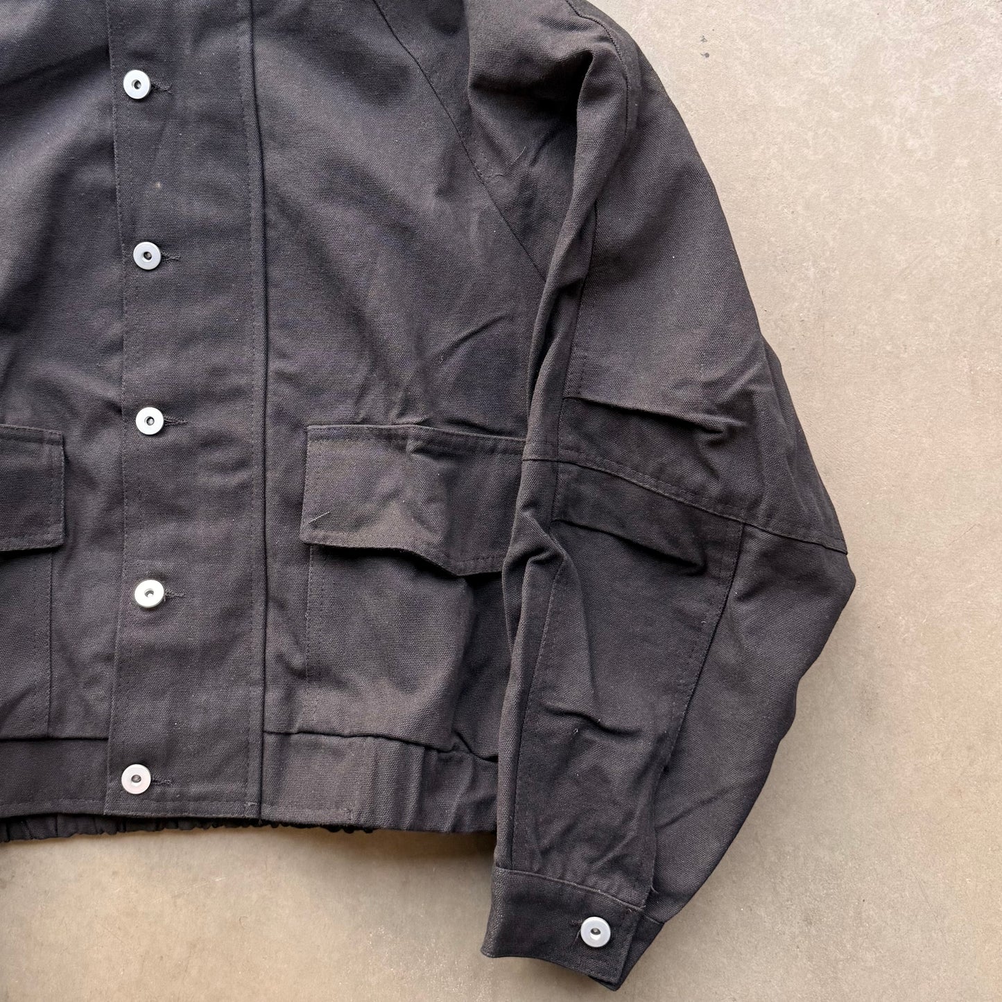 CROPPED FIELD JACKET [NOIR]