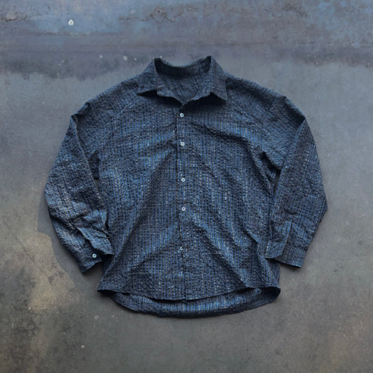 WRINKLED FLANNEL [NAVY]