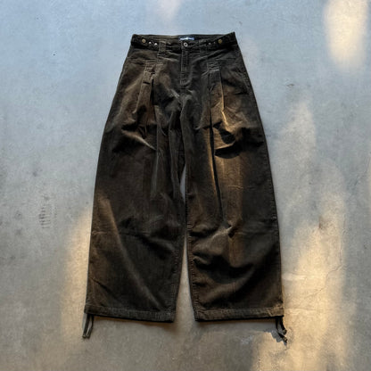 SNAP CORDUROYS [DARK OLIVE]