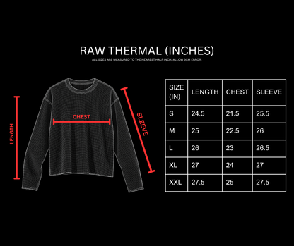 RAW THERMAL [DUSTY GRAY]