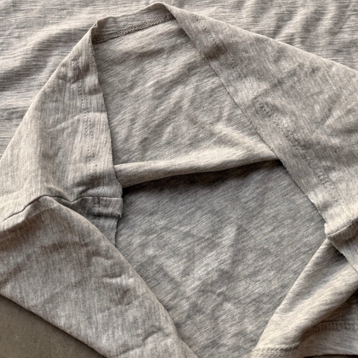 FITTED SLUB TEE [HEATHER]