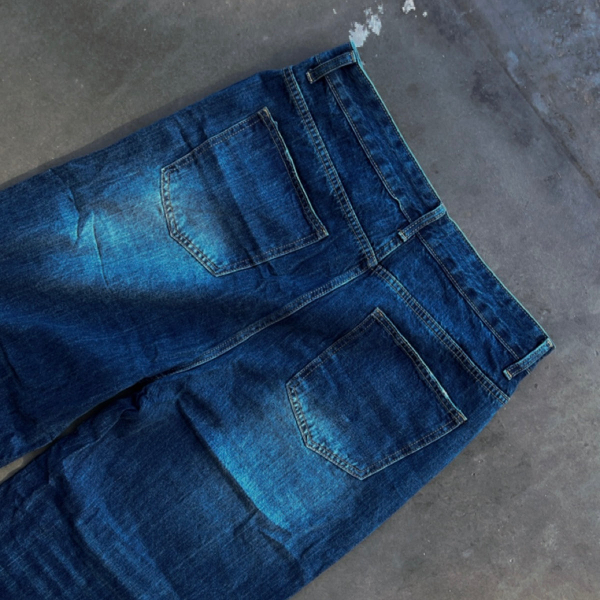 EVANESCENT JEANS [COBALT]