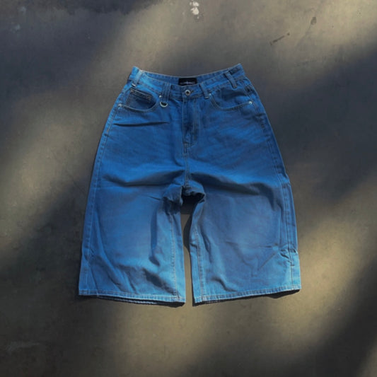 EVANESCENT JORTS [LIGHT BLUE]