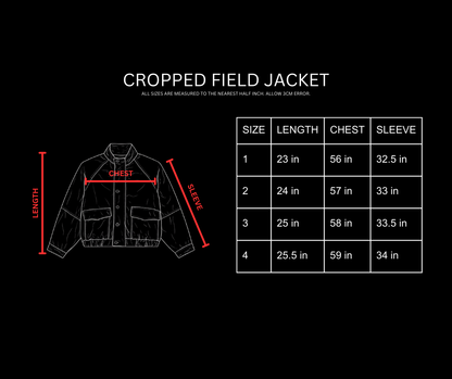 CROPPED FIELD JACKET [OLD BEIGE]