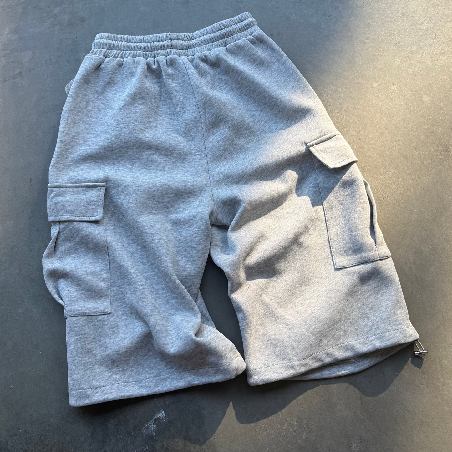 CARGO POCKET LOUNGE SHORTS [HEATHER]