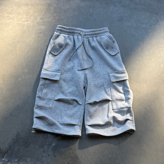 CARGO POCKET LOUNGE SHORTS [HEATHER]