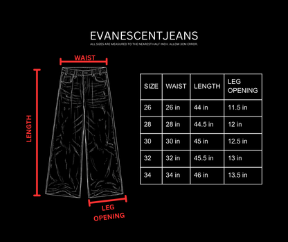 EVANESCENT JEANS [UNIFORM INDIGO]