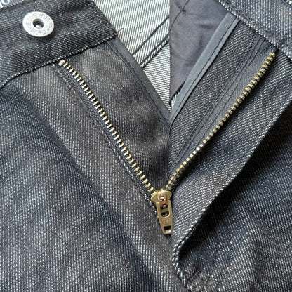 STUDDED BOOTCUT CARPENTER PANTS [UNIFORM BLACK]