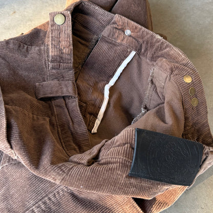 SNAP CORDUROYS [MOCHA]