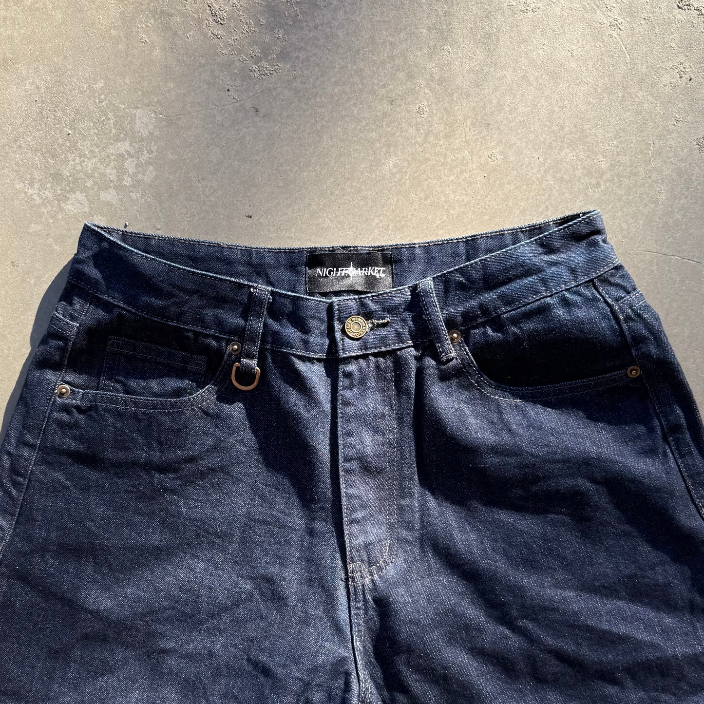 BASIC JORTS [DEEP INDIGO]
