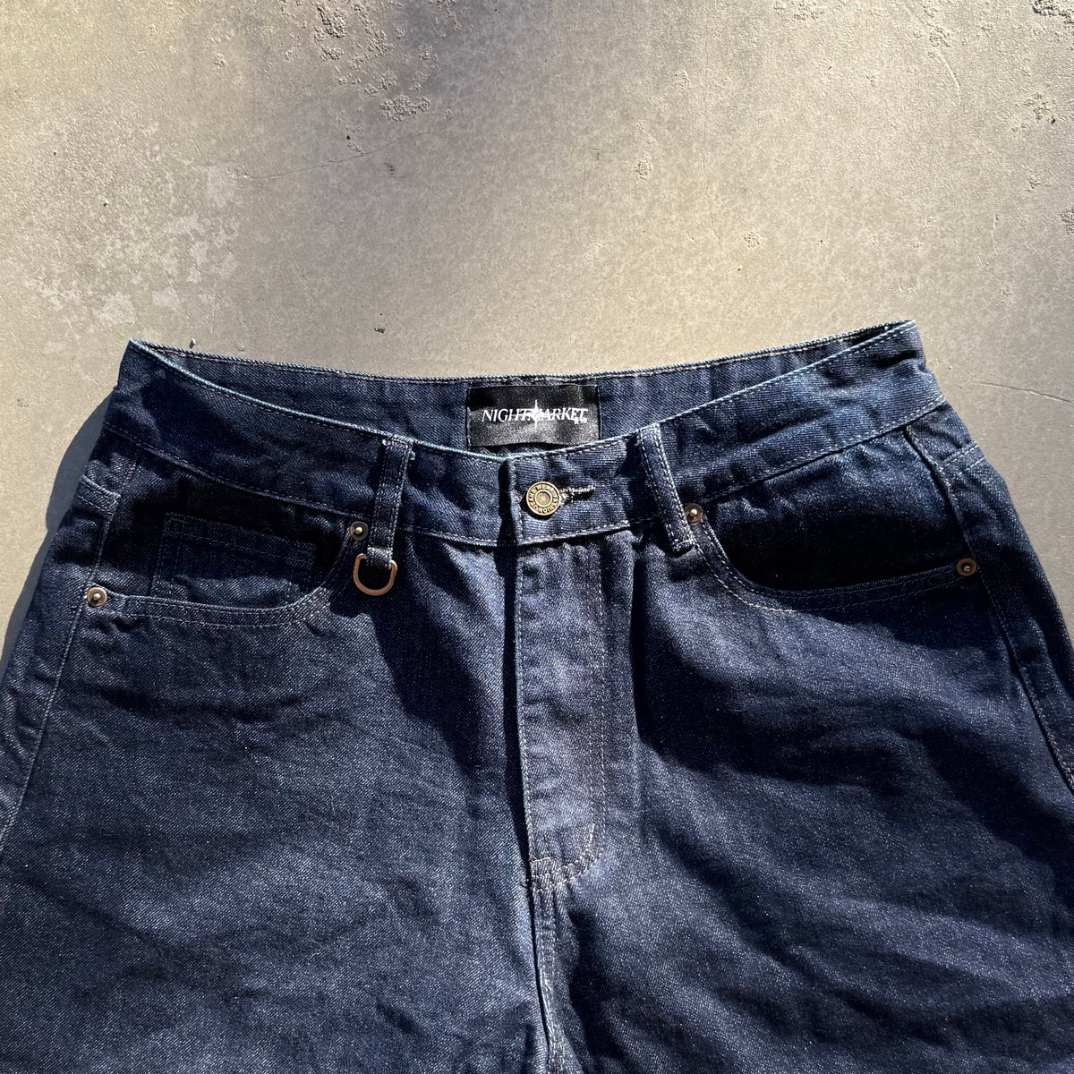 BASIC JORTS [DEEP INDIGO]
