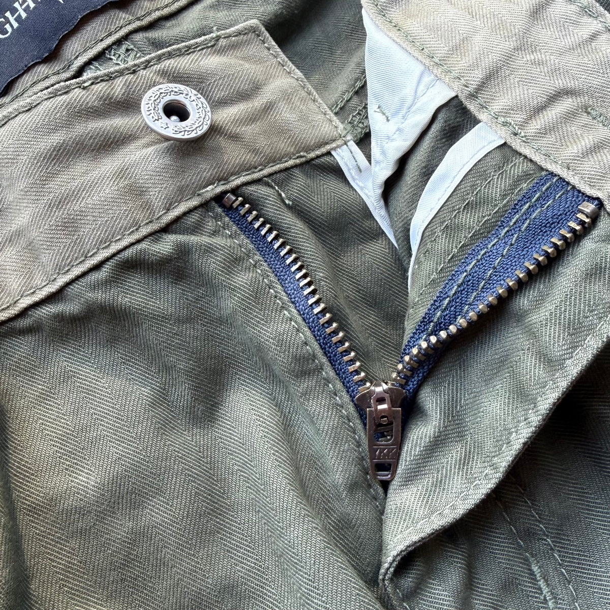 HERRINGBONE FATIGUES [OLIVE]
