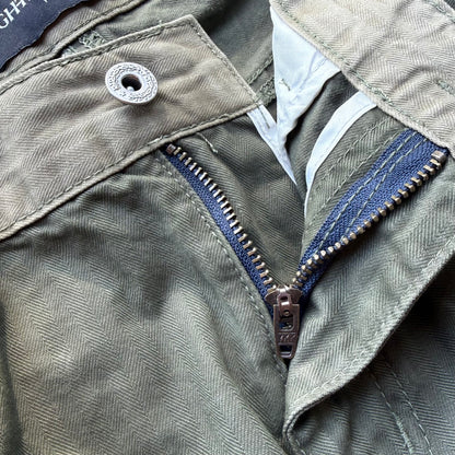 HERRINGBONE FATIGUES [OLIVE]